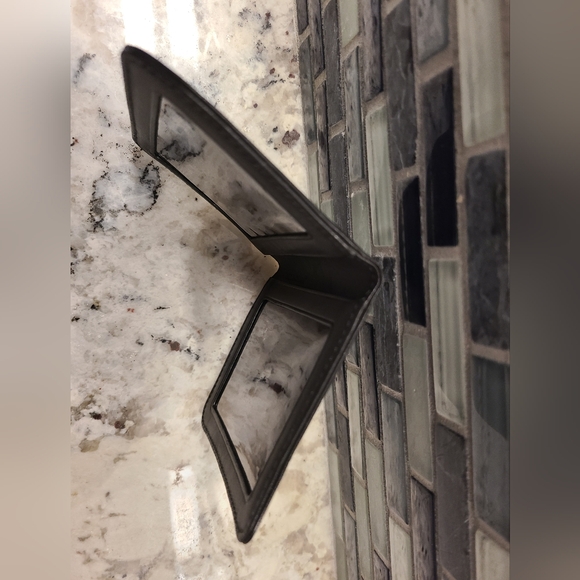 Coach Black Leather Slim Bifold Card Holder Wallet - Picture 5 of 5